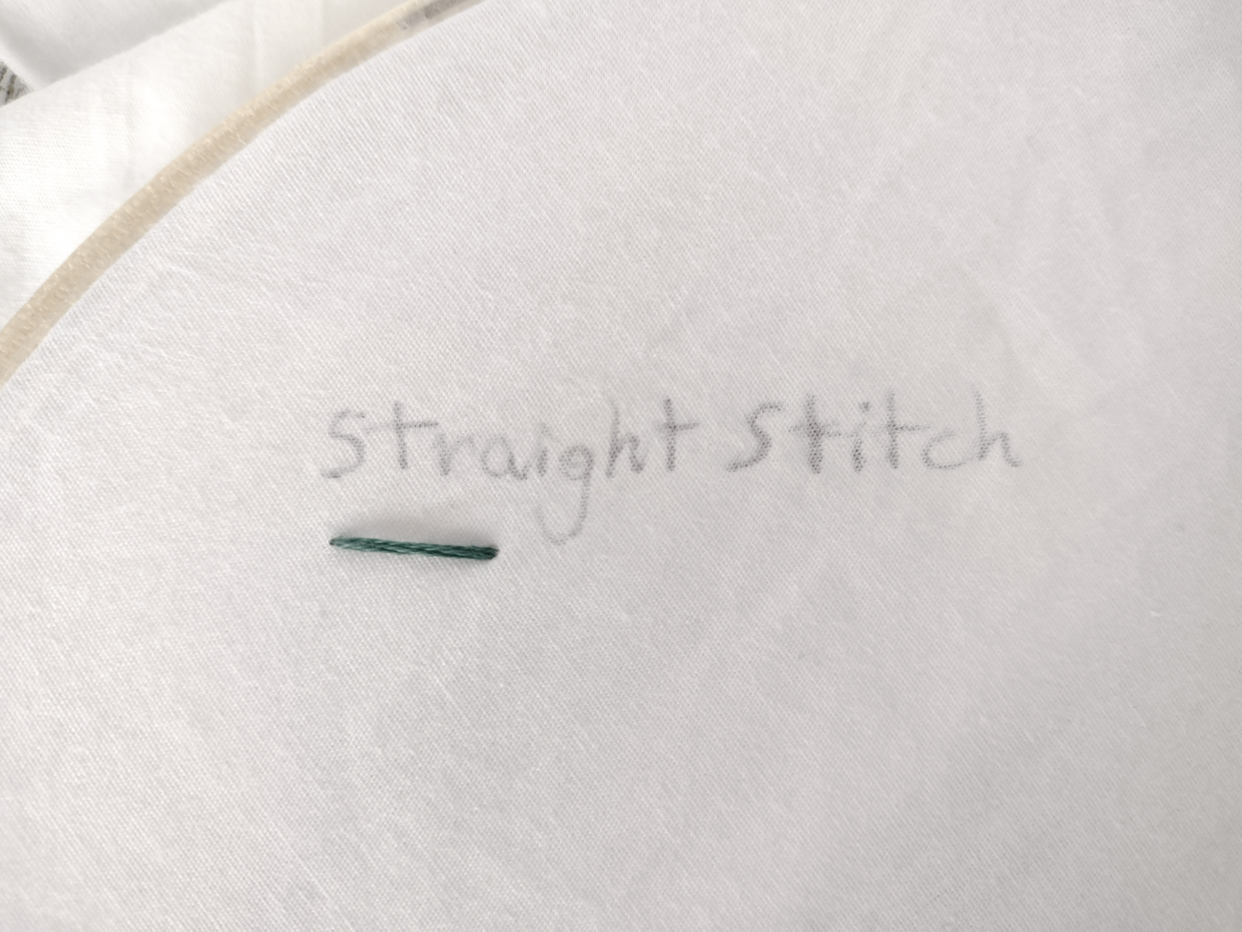 Straight stitch