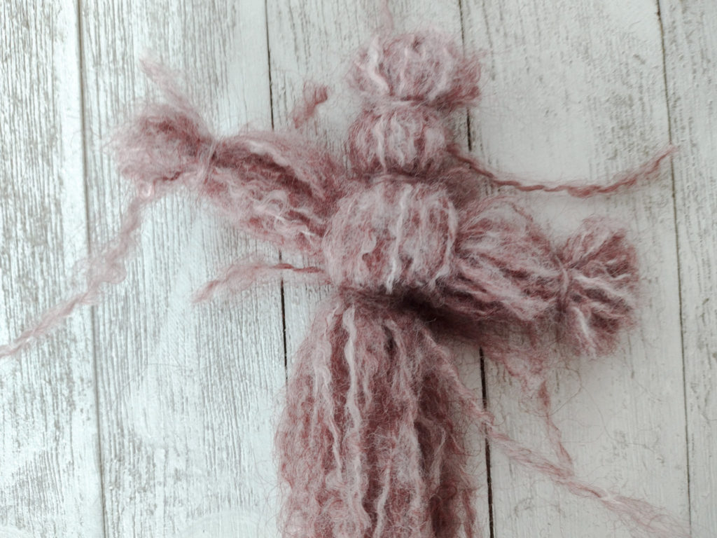 step by step yarn doll tutorial
