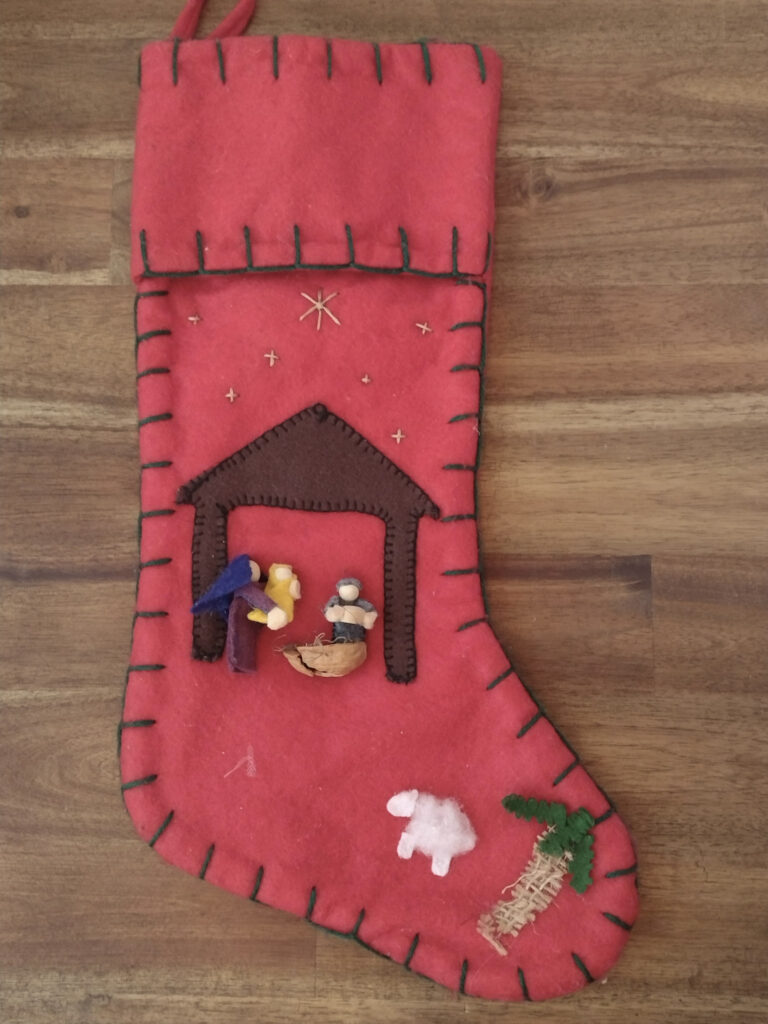 Stocking ideas for boys and girls handmade stocking DIY sewing pattern stocking ideas unique handmade Christmas stocking ideas nutcracker Christmas decorations Nutcracker gift ideas, Stocking ideas for kids. Handmade Gifts for family. Christmas story themed decorations.